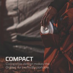 Nebo Galileo Air 500  LED Collapsible Lantern Black 500lm
