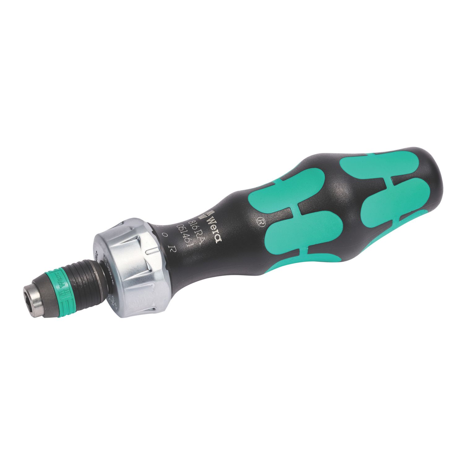 Wera Kraftform Plus 816 RA 1/4" Hex Bit-Holding Driver Handle (486FP)