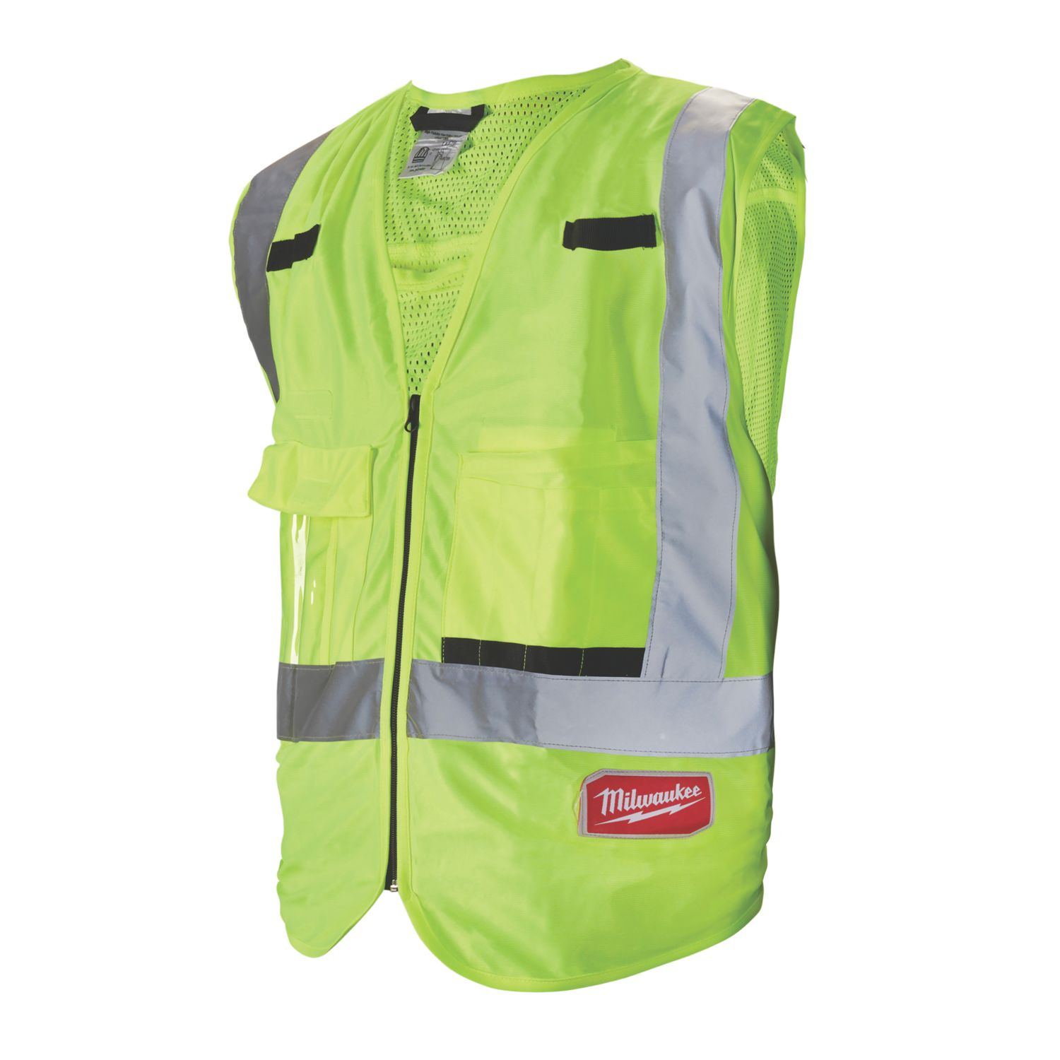 Milwaukee Hi-Vis Vest Yellow 2X Large / 3X Large 46" Chest (486GC)