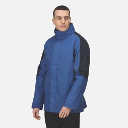 Regatta Defender III 3-in-1 Waterproof Jacket Royal Blue / Navy XX Large 56" Chest