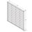 Forest Europa Single-Slatted  Fence Panels Natural Timber 6' x 6' Pack of 4