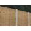 Forest Europa Single-Slatted  Fence Panels Natural Timber 6' x 6' Pack of 4
