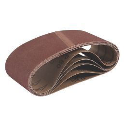 Titan  80 Grit Multi-Material Sanding Belt 457mm x 76mm 5 Pack