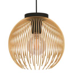 Eglo Venezuela Single Pendant Light Black/Gold