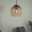 Eglo Venezuela Single Pendant Light Black/Gold