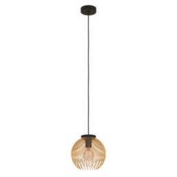 Eglo Venezuela Single Pendant Light Black/Gold