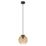 Eglo Venezuela Single Pendant Light Black/Gold