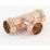 Conex Banninger B Press Gas  Copper Press-Fit Equal Tees 28mm 5 Pack