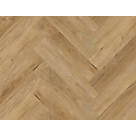 Kraus Weaveley Light Oak Wood-Effect Vinyl Flooring 2.34m²