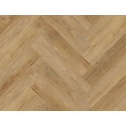 Kraus Weaveley Light Oak Wood-Effect LVT Flooring 2.34m²
