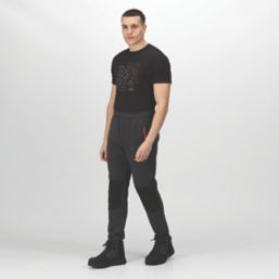 Regatta Jeopardize Workwear Joggers Seal Grey Large 36.5" W 32" L