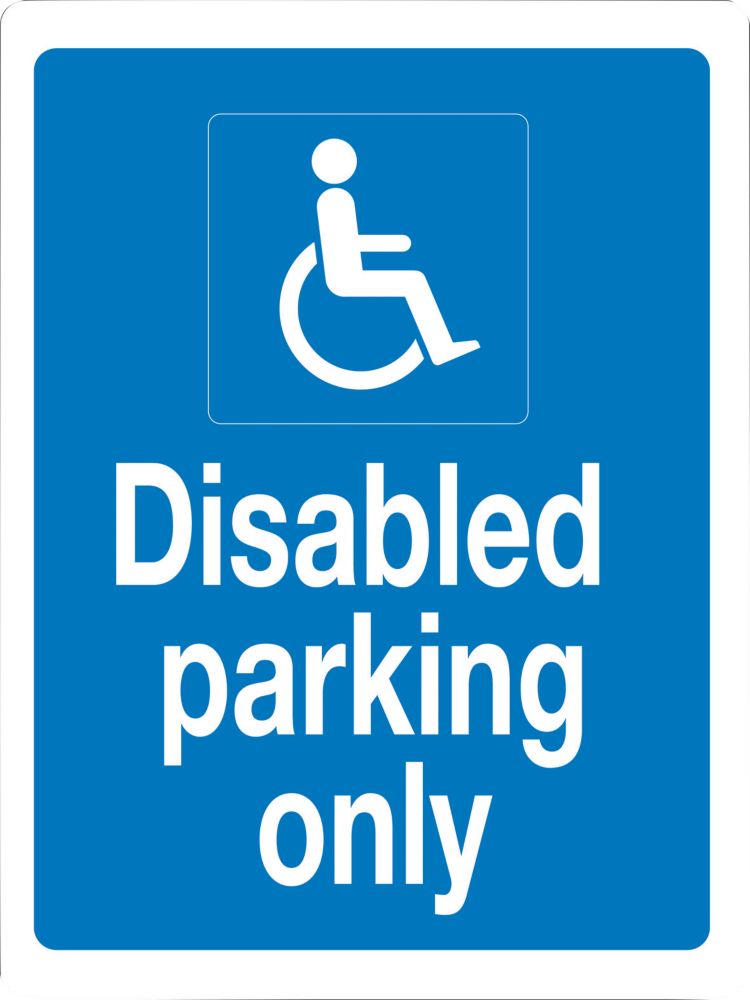 Disabled signage store