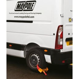 Maypole  Universal Wheel Clamp Yellow