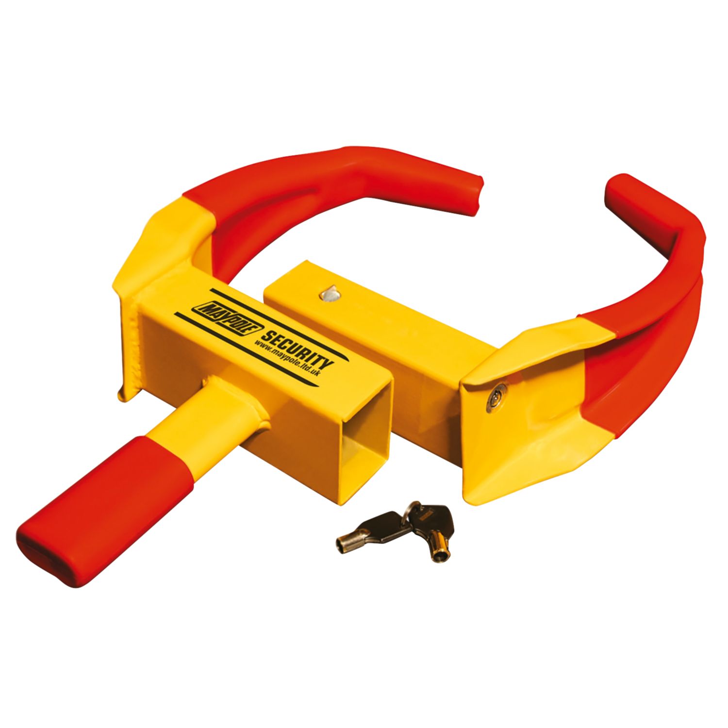 Maypole Universal Wheel Clamp Yellow (4875F)