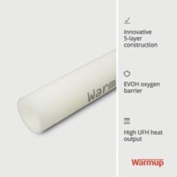 Warmup  Compression/Press-Fit/Push-Fit PE-RT Pipe 16mm x 80m