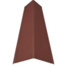 Onduline Red Corrugated Bitumen Edge Piece 1000mm x 410mm