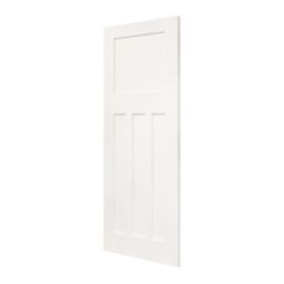Primed White Wooden 4-Panel Shaker Internal Edwardian-Style Door 1981mm x 686mm