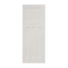 Primed White Wooden 4-Panel Shaker Internal Edwardian-Style Door 1981mm x 686mm