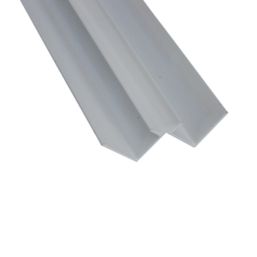 Splashwall Internal Corner White 2420mm x 11mm