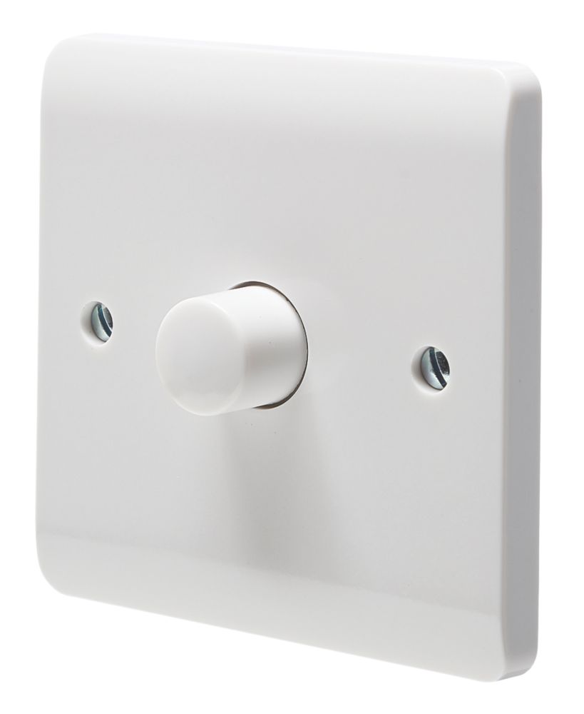Crabtree Instinct 1-Gang 2-Way  Dimmer Switch  White