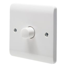 Crabtree Instinct 1-Gang 2-Way  Dimmer Switch  White
