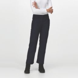 Regatta Action Womens Work Trousers Navy Size 16 29" L