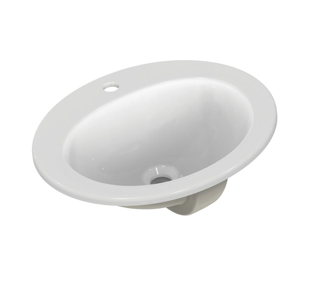 Armitage Shanks Sandringham 21 Countertop Washbasin 1 Tap Hole 500mm
