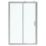 Armitage Shanks Connect 2 Framed Square Corner Entry Enclosure   Glass & Chrome 755mm x 800mm x 1965mm