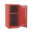 Barton  1-Shelf Pesticide Cabinet Red 457mm x 457mm x 915mm