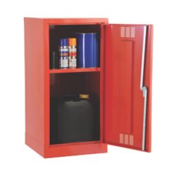 Barton  1-Shelf Pesticide Cabinet Red 457mm x 457mm x 915mm