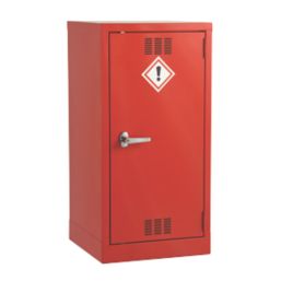 Barton  1-Shelf Pesticide Cabinet Red 457mm x 457mm x 915mm