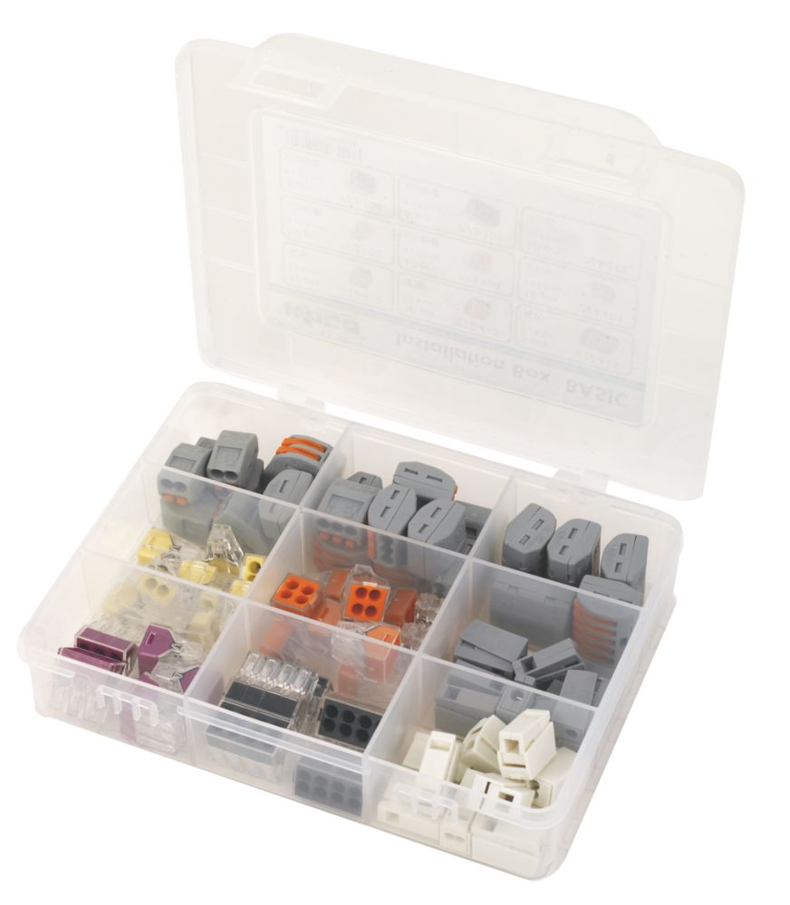 Wago Basic Installer Connector Set 75 Pack - Screwfix