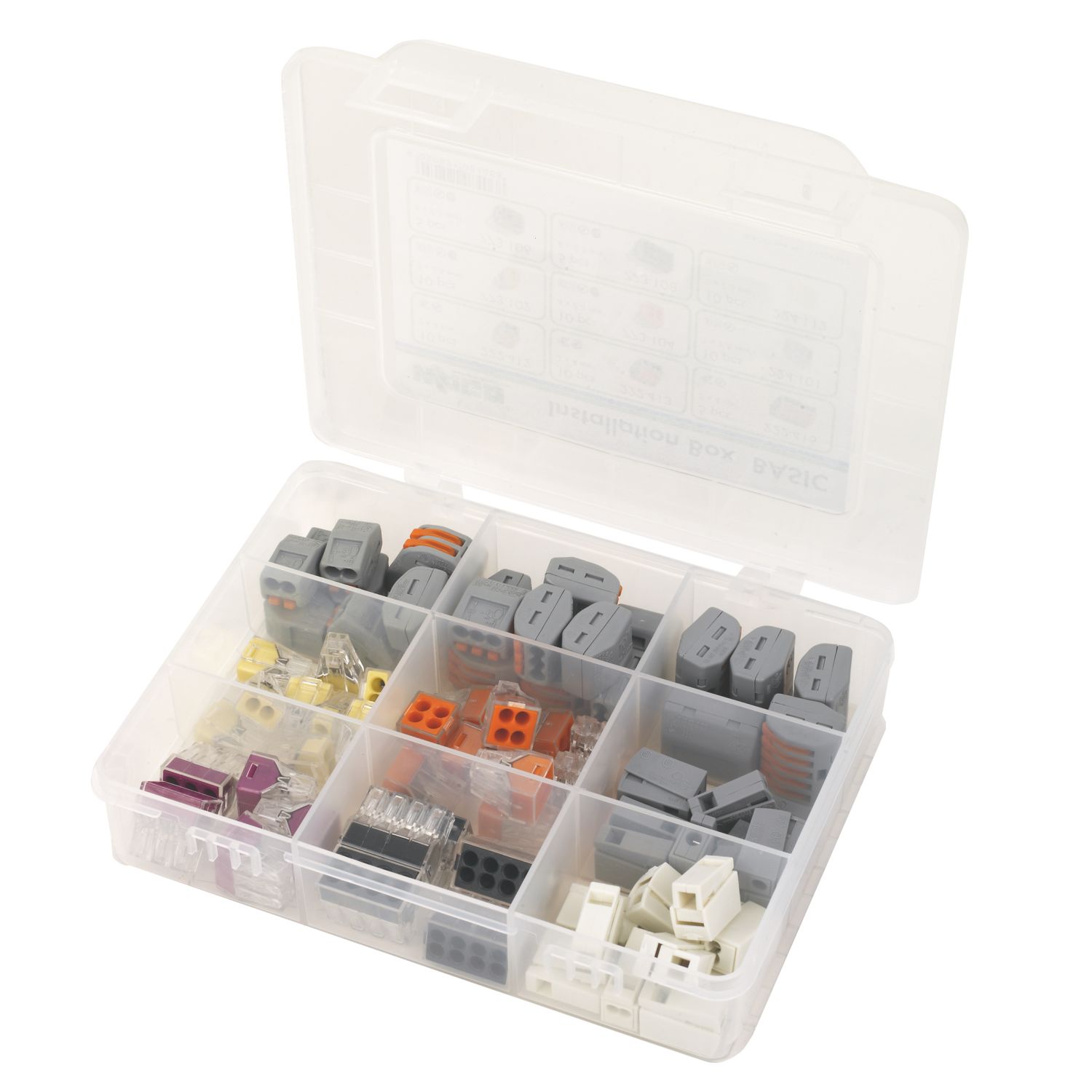Wago Installer Box Basic Connector Set 75 Pack (48808)