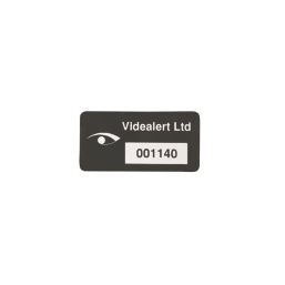 Asset Protect  Asset Tags Black 19mm x 51mm 100 Pack