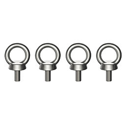 Van Guard Eye Bolts Stainless Steel 17mm x 28mm 2 Pairs