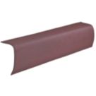 Corrugated Bitumen Edge Piece  Red 1000mm x 2.2mm x 330mm