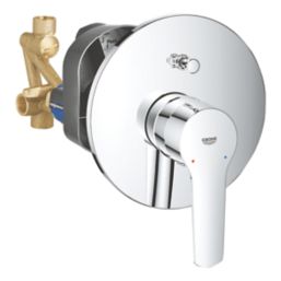Refurb Grohe Start Concealed Dual Outlet Manual Chrome Single Lever Mixer Bath/Shower Valve With Diverter
