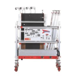 Single Depth Aluminium Access Tower 0.61m x 1.17m x 4m Weekend Hire