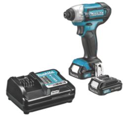 Makita TD110DWAE 12V 2 x 2.0Ah Li Ion CXT Cordless Impact Driver