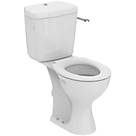 Armitage Shanks Sandringham 21 Raised-Height Close-Coupled Toilet Single-Flush Lever 4 / 6Ltr