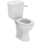 Armitage Shanks Sandringham 21  Raised-Height Close-Coupled Toilet Single-Flush Lever 4 / 6Ltr
