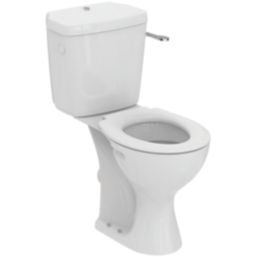 Armitage Shanks Sandringham 21  Raised-Height Close-Coupled Toilet Single-Flush Lever 4 / 6Ltr