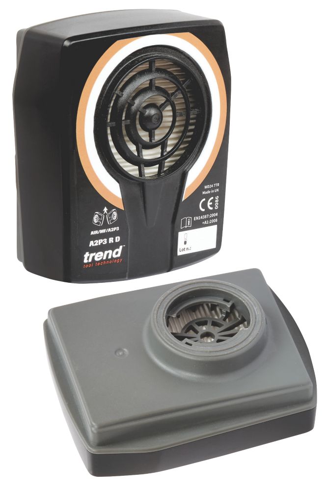 Trend AIR/M/A2P3 Full Face Mask Filters A2P3 2 Pack Screwfix
