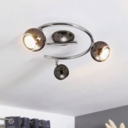 Eglo Bimeda LED 3-Light Ceiling Spotlight Chrome 8W 250lm