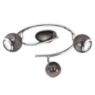 Eglo Bimeda LED 3-Light Ceiling Spotlight Chrome 8W 250lm