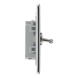 LAP  20A 16AX 1-Gang 2-Way Toggle Switch  Polished Chrome