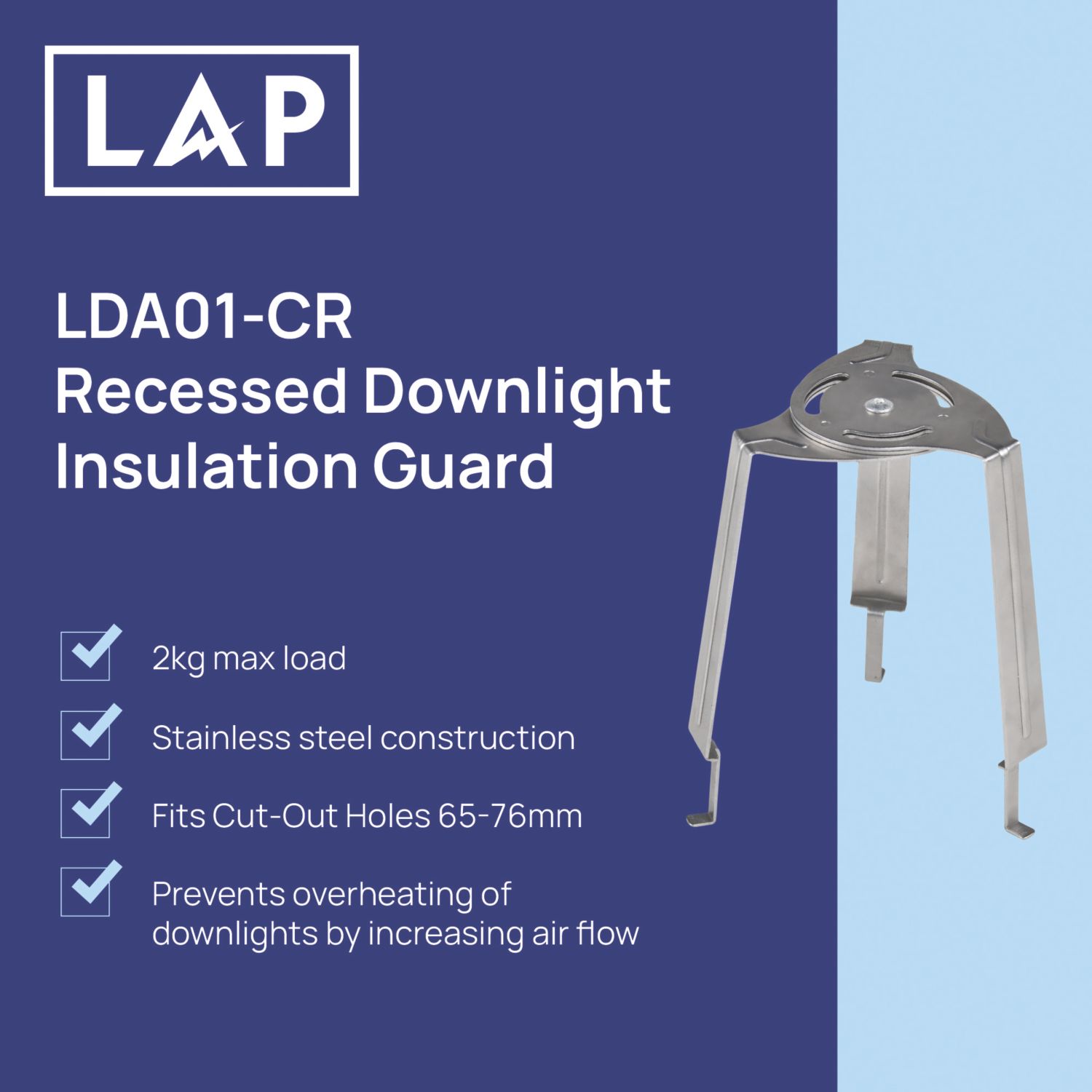 LAP Downlight Guard 80mm (488RE)
