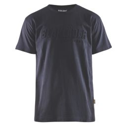 Blaklader 3D Short Sleeve T-Shirt Navy  X Large 43" Chest