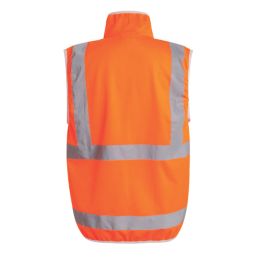 Regatta Pro Zip Collar Hi-Vis Vest Orange Medium 39.5" Chest