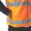 Regatta Pro Zip Collar Hi-Vis Vest Orange Medium 39.5" Chest
